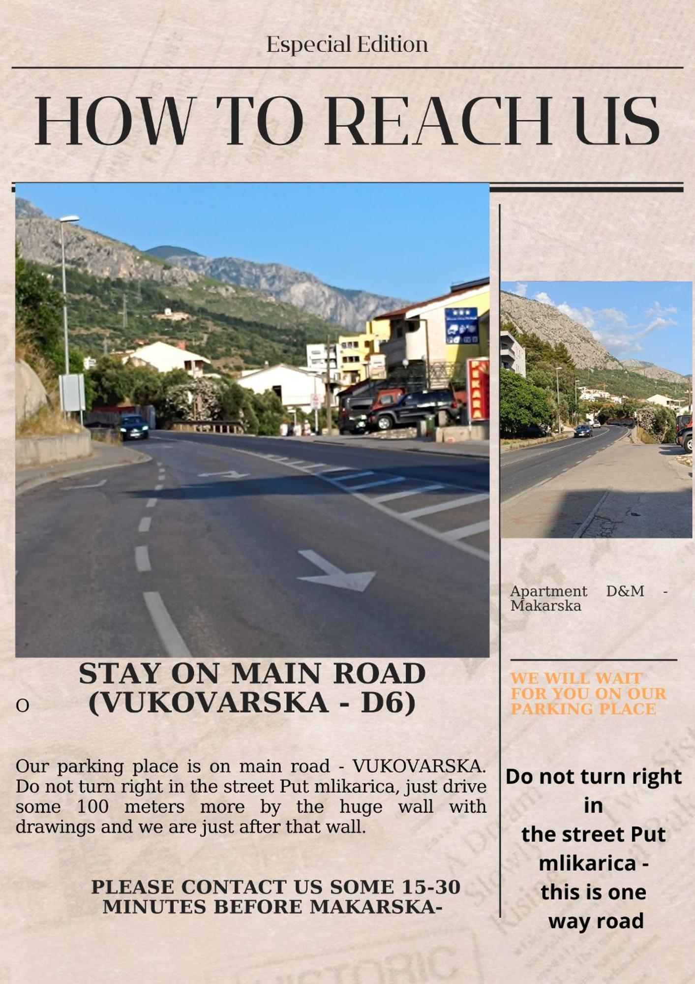 Apartment D&M1 Makarska Exteriör bild